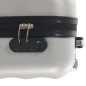 vidaXL Hartschalen-Trolley Helles Silber ABS vidaXL Hartschalen-Trolley Helles Silber ABS