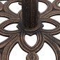 vidaXL Sonnenschirmständer Bronze 12 kg 49 cm Gusseisen vidaXL Sonnenschirmständer Bronze 12 kg 49 cm Gusseisen
