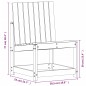 vidaXL 3-tlg. Garten-Lounge-Set Massivholz Kiefer vidaXL 3-tlg. Garten-Lounge-Set Massivholz Kiefer