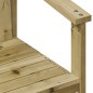 vidaXL 3-tlg. Garten-Lounge-Set Kiefernholz Imprägniert vidaXL 3-tlg. Garten-Lounge-Set Kiefernholz Imprägniert