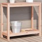 vidaXL Pflanztisch mit Ablage 82,5x35x75 cm Massivholz Douglasie vidaXL Pflanztisch mit Ablage 82,5x35x75 cm Massivholz Douglasie