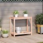 vidaXL Pflanztisch mit Ablage 82,5x35x75 cm Massivholz Douglasie vidaXL Pflanztisch mit Ablage 82,5x35x75 cm Massivholz Douglasie
