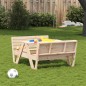 vidaXL Picknicktisch für Kinder 88x122x58 cm Massivholz Kiefer vidaXL Picknicktisch für Kinder 88x122x58 cm Massivholz Kiefer