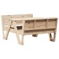vidaXL Picknicktisch für Kinder 88x122x58 cm Massivholz Kiefer vidaXL Picknicktisch für Kinder 88x122x58 cm Massivholz Kiefer