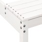 vidaXL Picknicktisch 110x134x75 cm Massivholz Kiefer vidaXL Picknicktisch 110x134x75 cm Massivholz Kiefer