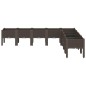 vidaXL Pflanzkasten mit Beinen Braun 200x160x42 cm PP vidaXL Pflanzkasten mit Beinen Braun 200x160x42 cm PP