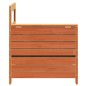 vidaXL Gartensofa mit Armlehne und Beistelltisch Massivholz Kiefer vidaXL Gartensofa mit Armlehne und Beistelltisch Massivholz Kiefer