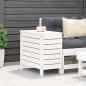 vidaXL Gartenhocker Weiß 62x31,5x52 cm Massivholz Kiefer vidaXL Gartenhocker Weiß 62x31,5x52 cm Massivholz Kiefer