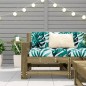 vidaXL Gartensofa mit Armlehne und Beistelltisch Kiefernholz vidaXL Gartensofa mit Armlehne und Beistelltisch Kiefernholz