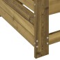 vidaXL Gartensofa mit Armlehne und Beistelltisch Kiefernholz vidaXL Gartensofa mit Armlehne und Beistelltisch Kiefernholz
