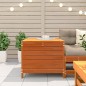 vidaXL Gartenhocker Wachsbraun 62x63,5x53,5 cm Massivholz Kiefer vidaXL Gartenhocker Wachsbraun 62x63,5x53,5 cm Massivholz Kiefer