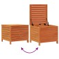 vidaXL Gartenhocker Wachsbraun 62x63,5x53,5 cm Massivholz Kiefer vidaXL Gartenhocker Wachsbraun 62x63,5x53,5 cm Massivholz Kiefer