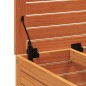 vidaXL Gartenhocker Wachsbraun 62x63,5x53,5 cm Massivholz Kiefer vidaXL Gartenhocker Wachsbraun 62x63,5x53,5 cm Massivholz Kiefer