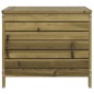 vidaXL Gartenhocker 62x63,5x53,5 cm Kiefernholz Imprägniert vidaXL Gartenhocker 62x63,5x53,5 cm Kiefernholz Imprägniert