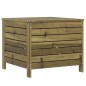 vidaXL Gartenhocker 62x63,5x53,5 cm Kiefernholz Imprägniert vidaXL Gartenhocker 62x63,5x53,5 cm Kiefernholz Imprägniert