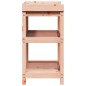 vidaXL Pflanztisch mit Ablagen 82,5x45x86,5 cm Massivholz Douglasie vidaXL Pflanztisch mit Ablagen 82,5x45x86,5 cm Massivholz Douglasie