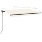 Gelenkarmmarkise Automatisch 450x300 cm Creme Gelenkarmmarkise Automatisch 450x300 cm Creme