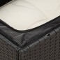 vidaXL 5-tlg. Garten-Sofagarnitur mit Kissen Schwarz Poly Rattan vidaXL 5-tlg. Garten-Sofagarnitur mit Kissen Schwarz Poly Rattan
