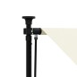 vidaXL Markise Einziehbar Creme 200x150 cm Stoff und Stahl vidaXL Markise Einziehbar Creme 200x150 cm Stoff und Stahl