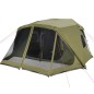 vidaXL Campingzelt 10 Personen Grün 443x437x229 cm vidaXL Campingzelt 10 Personen Grün 443x437x229 cm