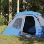 vidaXL Campingzelt 6 Personen Blau 344x282x192 cm vidaXL Campingzelt 6 Personen Blau 344x282x192 cm