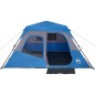vidaXL Campingzelt 6 Personen Blau 344x282x192 cm vidaXL Campingzelt 6 Personen Blau 344x282x192 cm