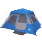 vidaXL Campingzelt 6 Personen Blau 344x282x192 cm vidaXL Campingzelt 6 Personen Blau 344x282x192 cm
