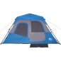 vidaXL Campingzelt 6 Personen Blau 344x282x192 cm vidaXL Campingzelt 6 Personen Blau 344x282x192 cm