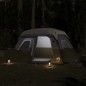 vidaXL Campingzelt mit LED Hellgrün 344x282x212 cm vidaXL Campingzelt mit LED Hellgrün 344x282x212 cm