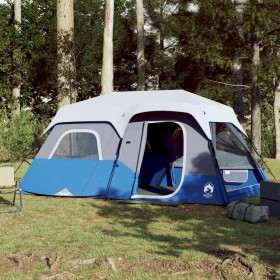 vidaXL Campingzelt mit LED Blau 441x288x217 cm