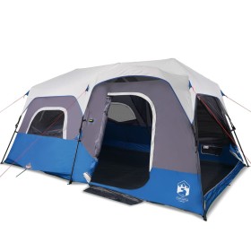 vidaXL Campingzelt mit LED Blau 441x288x217 cm
