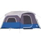 vidaXL Campingzelt mit LED Blau 441x288x217 cm vidaXL Campingzelt mit LED Blau 441x288x217 cm