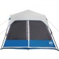 vidaXL Campingzelt mit LED Blau 441x288x217 cm vidaXL Campingzelt mit LED Blau 441x288x217 cm