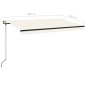 Gelenkarmmarkise Automatisch 400x350 cm Creme Gelenkarmmarkise Automatisch 400x350 cm Creme