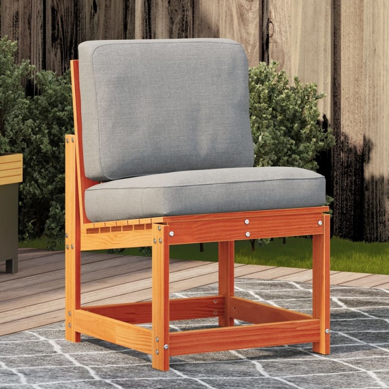 vidaXL Gartenstuhl Wachsbraun 50,5x55x77 cm Massivholz Kiefer vidaXL Gartenstuhl Wachsbraun 50,5x55x77 cm Massivholz Kiefer
