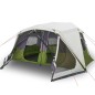 vidaXL Campingzelt mit LED Hellgrün 443x437x229 cm vidaXL Campingzelt mit LED Hellgrün 443x437x229 cm