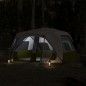 vidaXL Campingzelt mit LED Hellgrün 443x437x229 cm vidaXL Campingzelt mit LED Hellgrün 443x437x229 cm