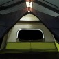 vidaXL Campingzelt mit LED Hellgrün 443x437x229 cm vidaXL Campingzelt mit LED Hellgrün 443x437x229 cm
