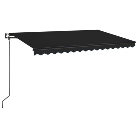 Gelenkarmmarkise Automatisch 400x350 cm Anthrazit