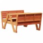 vidaXL Picknicktisch für Kinder Wachsbraun 88x122x58 cm Massivholz vidaXL Picknicktisch für Kinder Wachsbraun 88x122x58 cm Massivholz