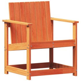 vidaXL Gartenstuhl Wachsbraun 62x55x77 cm Massivholz Kiefer