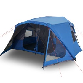 vidaXL Campingzelt 10 Personen Blau 443x437x229 cm