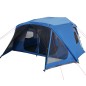 vidaXL Campingzelt 10 Personen Blau 443x437x229 cm vidaXL Campingzelt 10 Personen Blau 443x437x229 cm