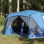 vidaXL Campingzelt 10 Personen Blau 443x437x229 cm vidaXL Campingzelt 10 Personen Blau 443x437x229 cm