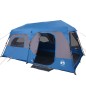 vidaXL Campingzelt 9 Personen Blau 441x288x217 cm vidaXL Campingzelt 9 Personen Blau 441x288x217 cm