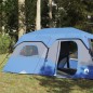 vidaXL Campingzelt 9 Personen Blau 441x288x217 cm vidaXL Campingzelt 9 Personen Blau 441x288x217 cm
