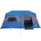 vidaXL Campingzelt 9 Personen Blau 441x288x217 cm vidaXL Campingzelt 9 Personen Blau 441x288x217 cm