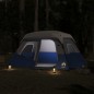 vidaXL Campingzelt mit LED Blau 344x282x212 cm vidaXL Campingzelt mit LED Blau 344x282x212 cm