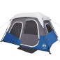 vidaXL Campingzelt mit LED Blau 344x282x212 cm vidaXL Campingzelt mit LED Blau 344x282x212 cm