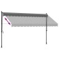 vidaXL Markise Einziehbar Anthrazit 350x150 cm Stoff und Stahl vidaXL Markise Einziehbar Anthrazit 350x150 cm Stoff und Stahl